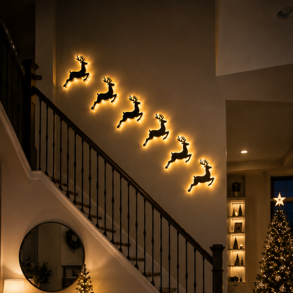 LED Reindeer (12-pack)